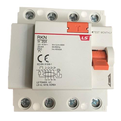 RCCB LS 3P-N 25A 30mA-100mA-300mA 6kA ( RKN 3P-N )